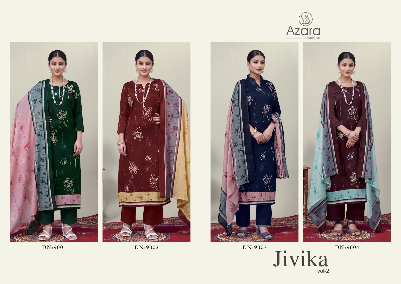 Jivika Vol 2 By Radhika Azara Cotton Printed Dress Material Wholesale Shop In Surat
